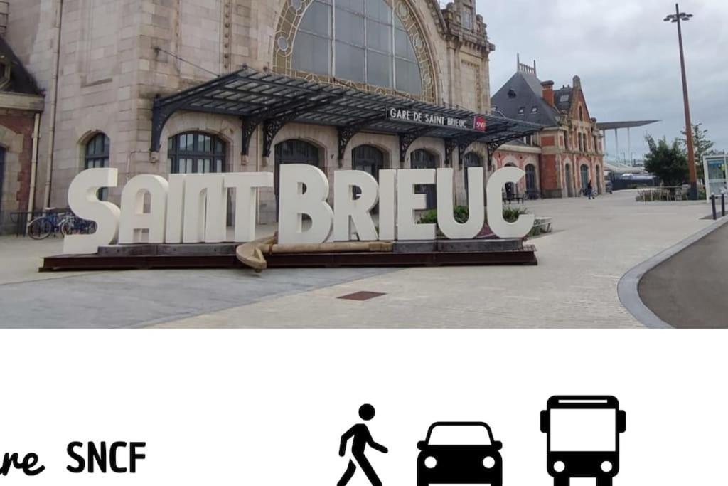 Le Paris-Brest - Faites Une Pause Sur Votre Trajet Apartment Saint-Brieuc Exterior photo